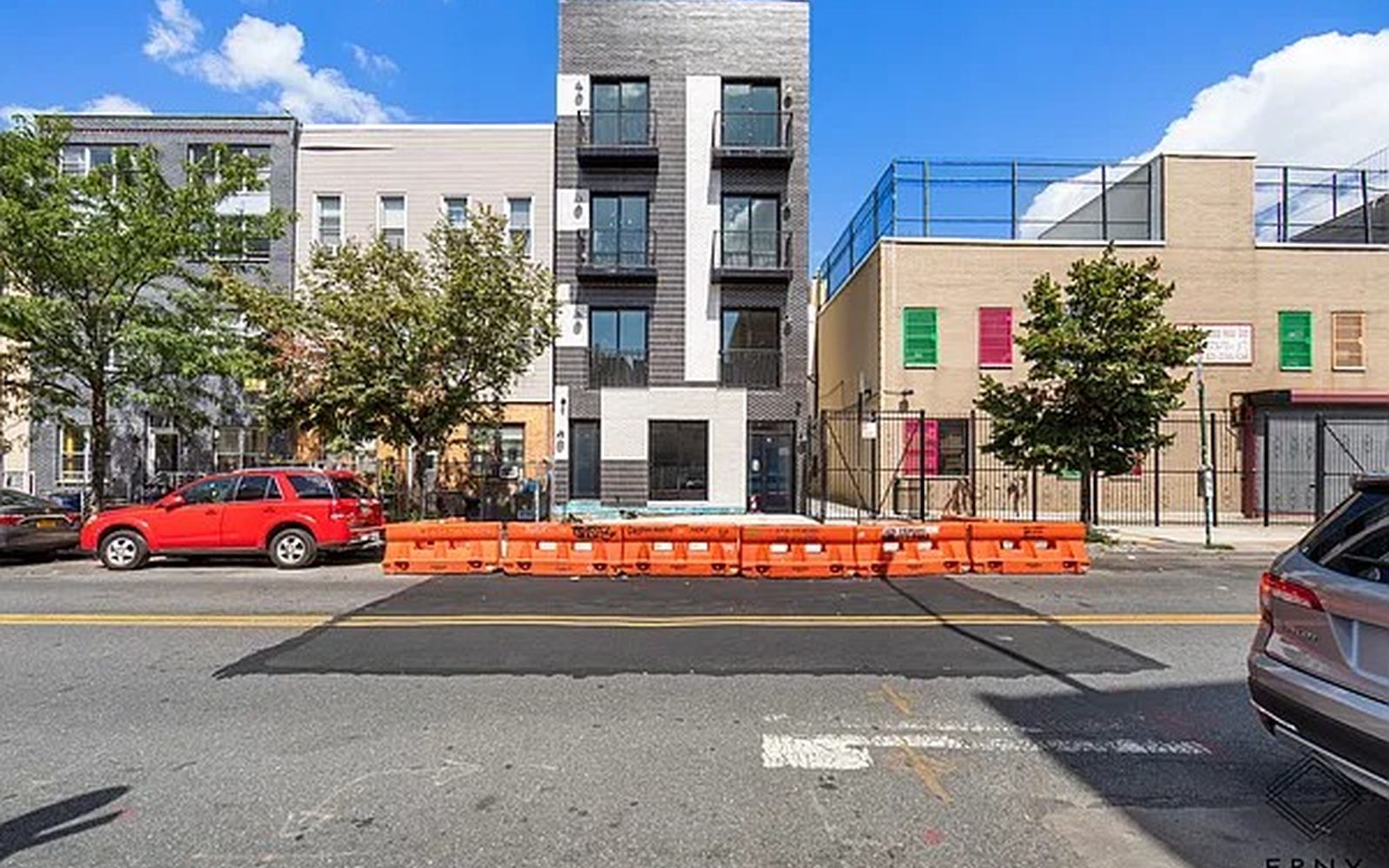Front of Wilson Ave, Bushwick, Brooklyn